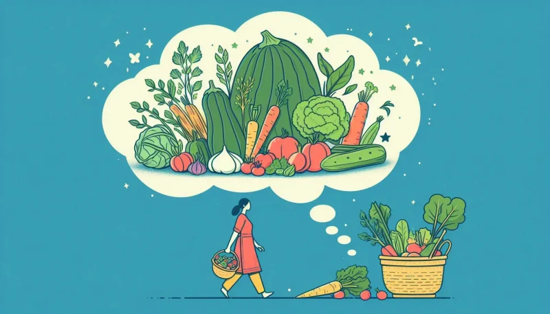 注意も必要？巨大な野菜の夢が示す警告やネガティブな意味