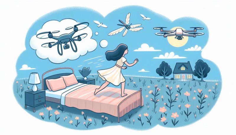 ドローンに追いかけられる夢の基本的な意味