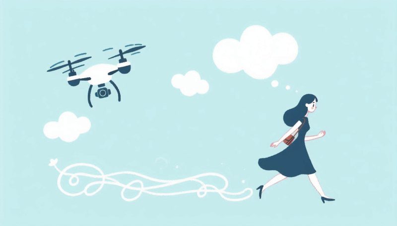 逆の解釈も？ドローンに追いかけられる夢が示す吉夢の可能性