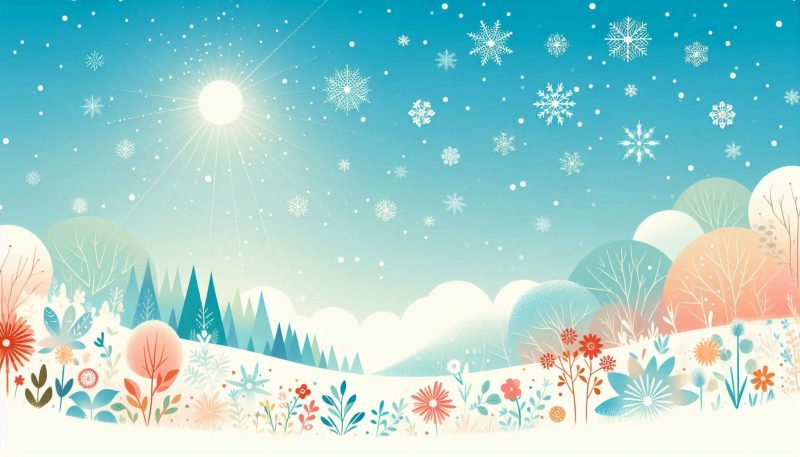 夢占いで夏に雪が降る夢が示す吉夢としての意味