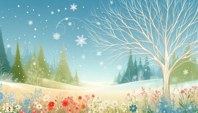 夢占いで夏に雪が降る夢が伝える警告の側面