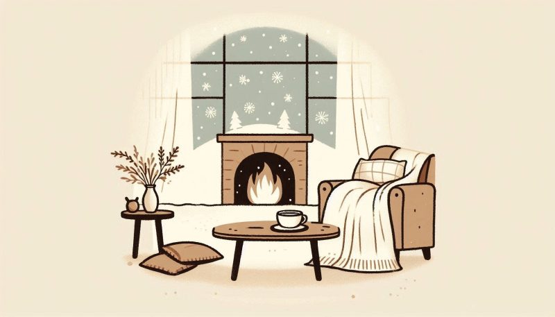 家の中に雪が降る夢の基本的な意味とは？