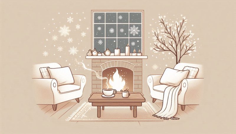 家の中に雪が降る夢が示す幸運のサイン