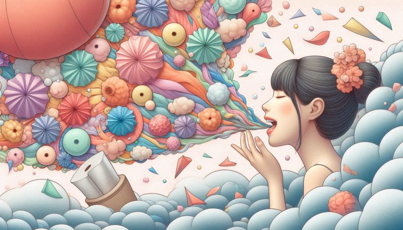 ティッシュを食べる夢が示すSOS!ストレスや不満のサイン