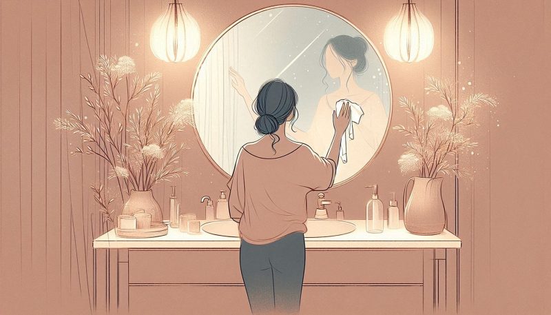 夢占いにおける「鏡を拭く夢」の基本的な意味