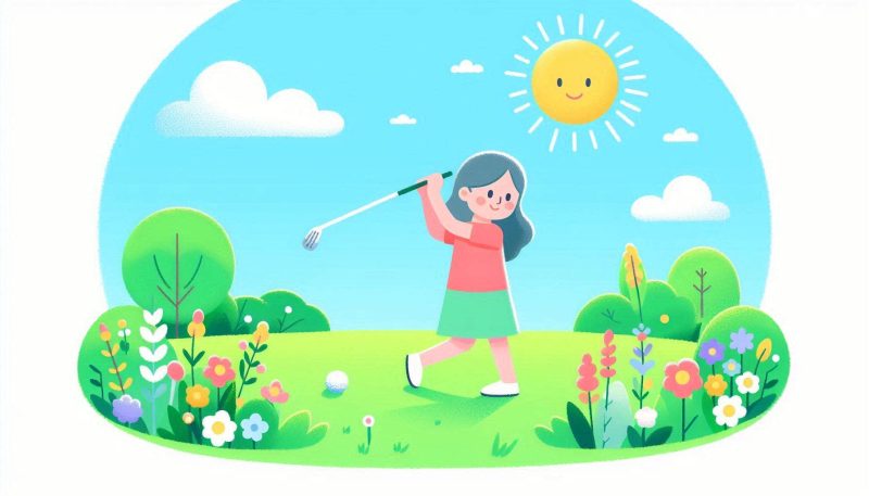 ゴルフの練習をする夢の夢占い