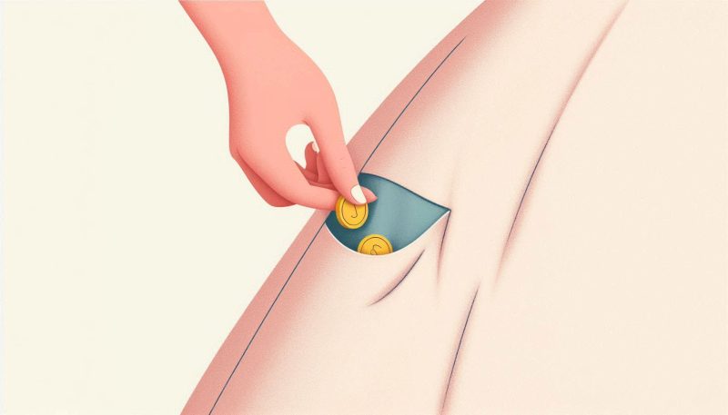 ポケットに穴が開く夢は金運低下の警告?散財や秘密の露見に要注意