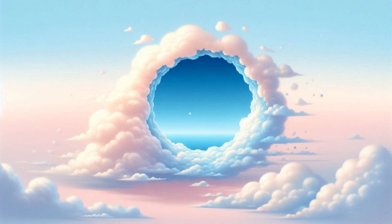 空に穴が開く夢が象徴する基本的な意味と心理状態