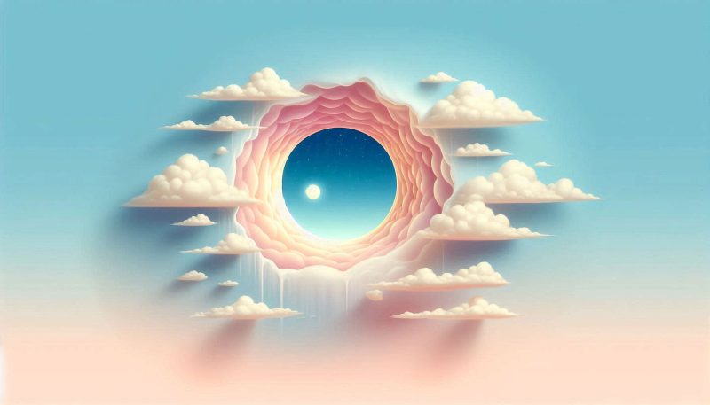 空に穴が開く夢はトラブルの予兆？警告夢としてのメッセージ