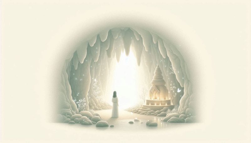 洞窟にある神社に行く夢の夢占い