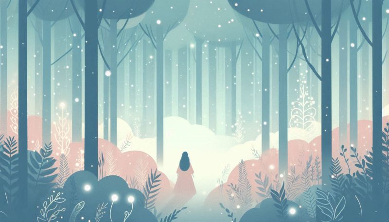 神秘的な場所にいる夢の夢占い