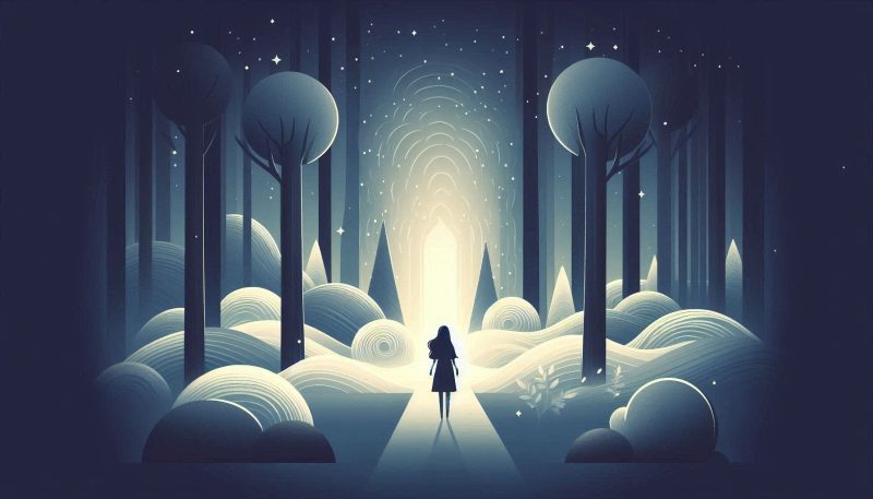 怖い印象の神秘的な場所にいる夢は夢占いでストレスや迷いの警告