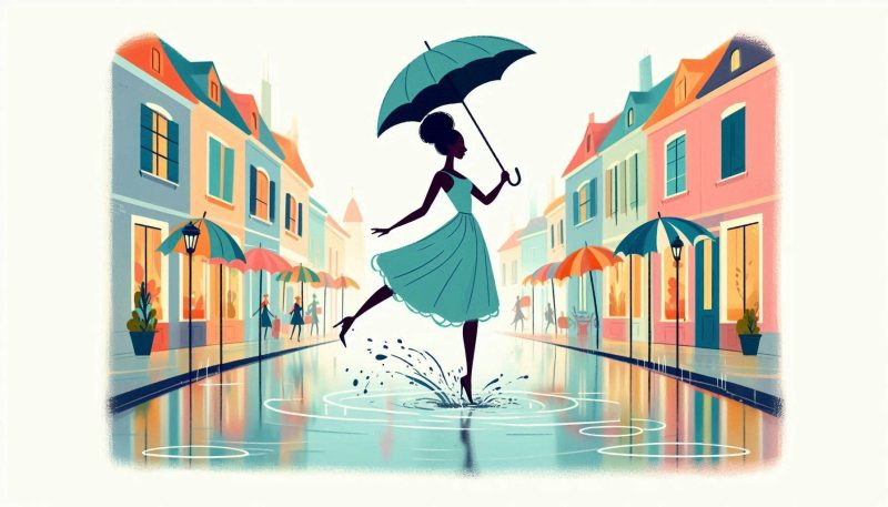 夢占いで水たまりを避ける夢の基本的な意味と深層心理