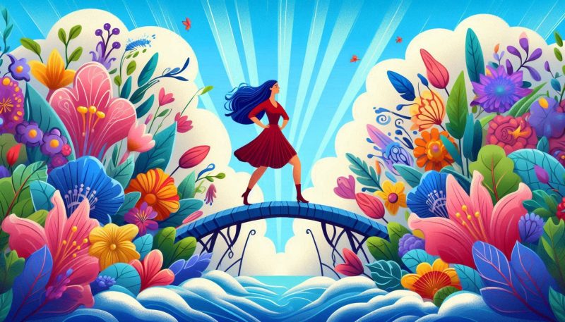 手すりのない橋を渡る夢の夢占い